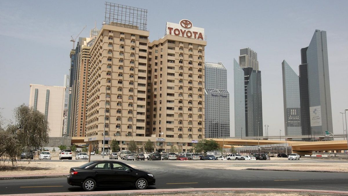 داستان ساختمان قدیمی تویوتا در دبی